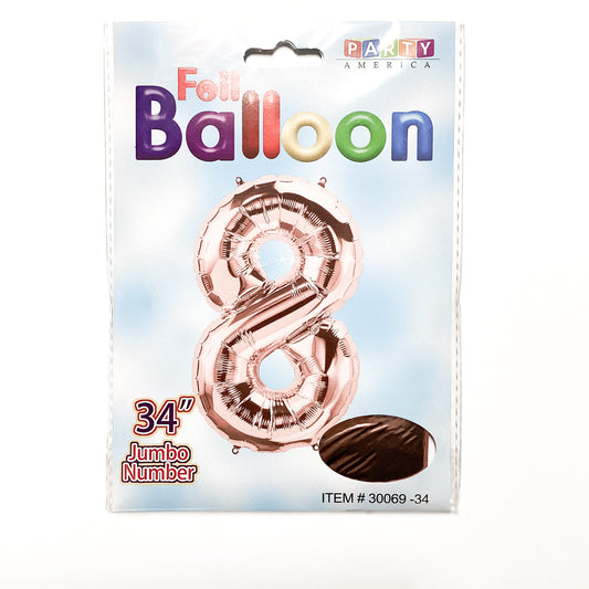 Number Foil Balloons
