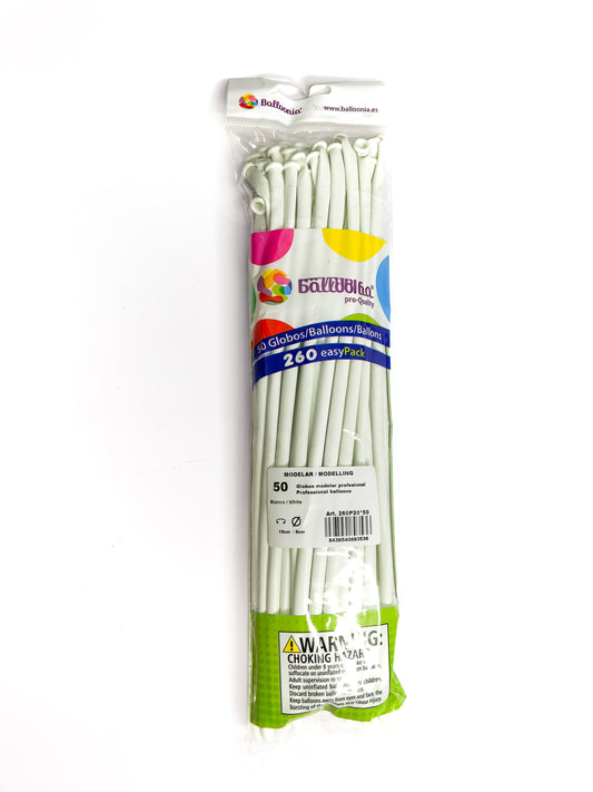 Long Twisted Spiral Latex Balloons