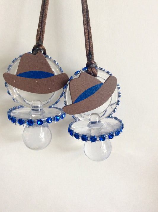 Cow Boy Hats Baby Pacifiers